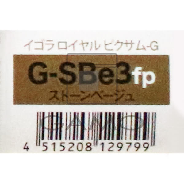 ファイバープレックスカラー（fp） イゴラロイヤル　ピクサムG　G-SBe3　ストーンベージュ