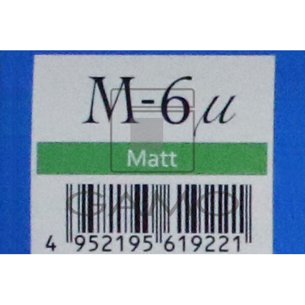 マテリアミュー　M‐6μ　マット