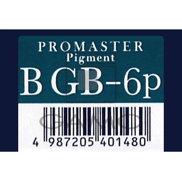 ホーユー プロフェッショナル プロマスターピグメント　B　GB-6P　ブースト　グリニッシュブルー