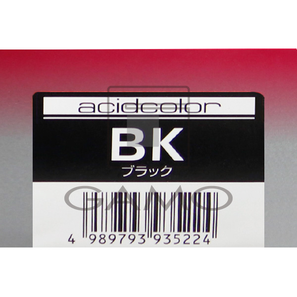 キャラデコ　アシッドカラー　BK　ブラック