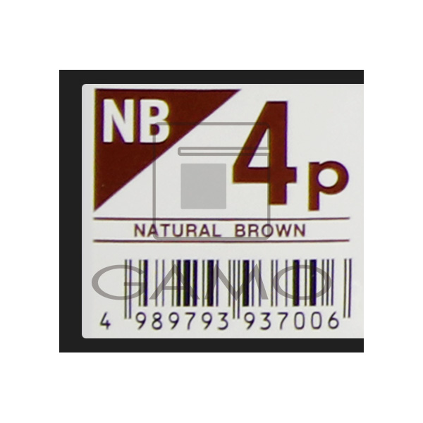 中野製薬 キャラデコ　パブェ　NB4p　ナチュラルブラウン