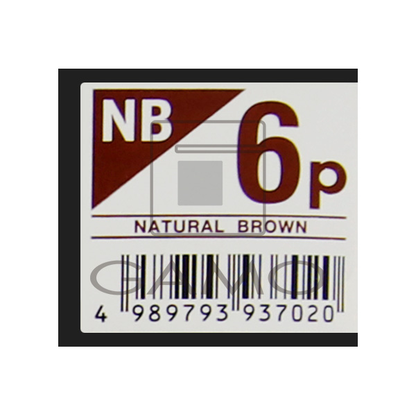 中野製薬 キャラデコ　パブェ　NB6p　ナチュラルブラウン
