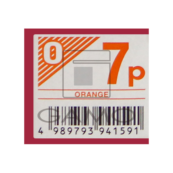 中野製薬 キャラデコ　パブェ　O7p　オレンジ