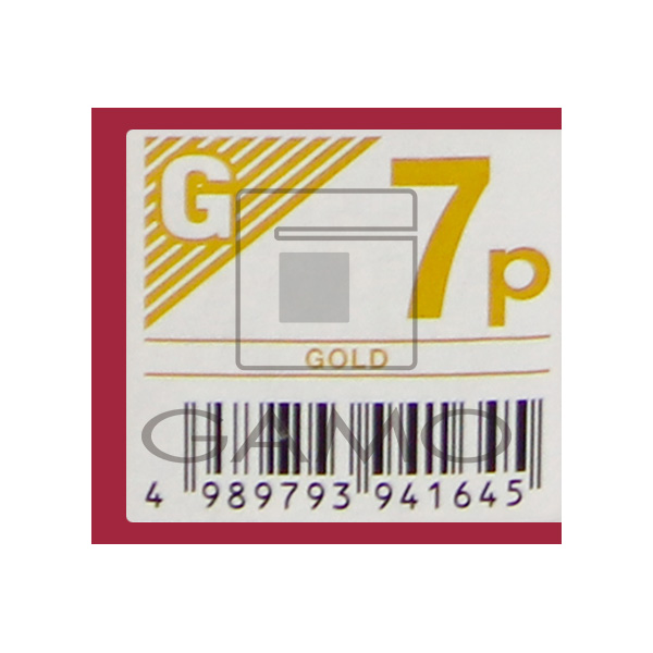 中野製薬 キャラデコ　パブェ　G7p　ゴールド