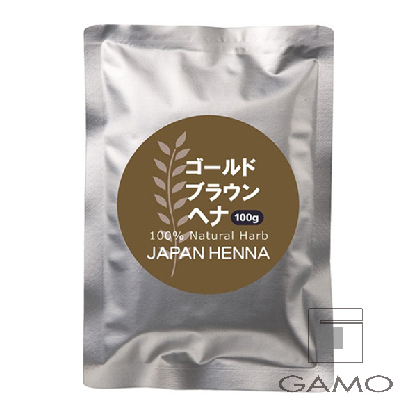JAPAN HENNA（ジャパンヘナ） ジャパンヘナ ゴールドブラウンヘナ 100g