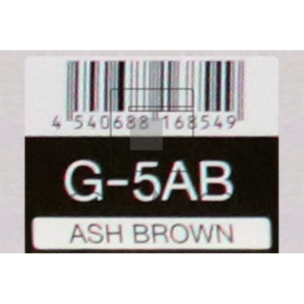 N.カラー　グレイ　G-5AB　アッシュブラウン