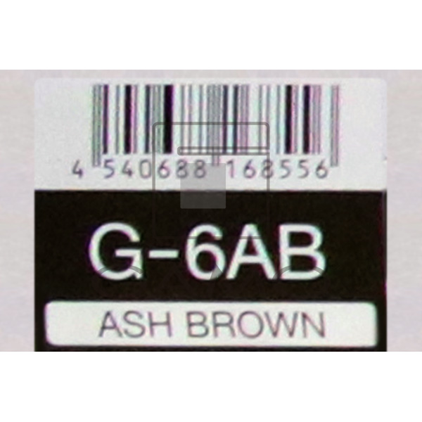 N.カラー　グレイ　G-6AB　アッシュブラウン