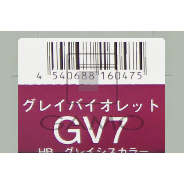 HBグレイシスカラー　GV7　グレイバイオレット