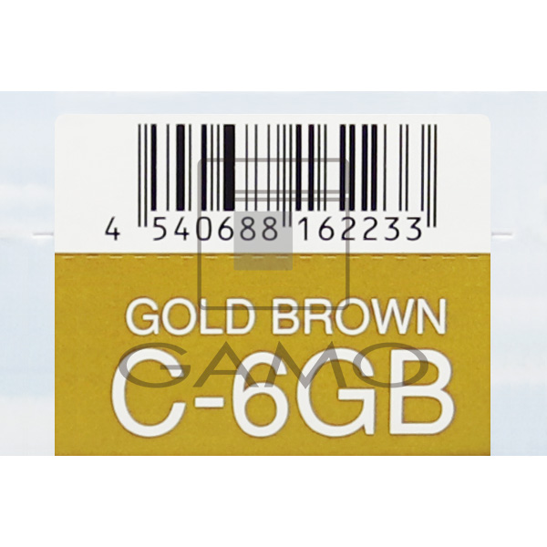 HBケアテクトカラー　C-6GB　ゴールドブラウン