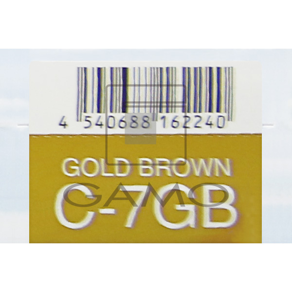 HBケアテクトカラー　C-7GB　ゴールドブラウン