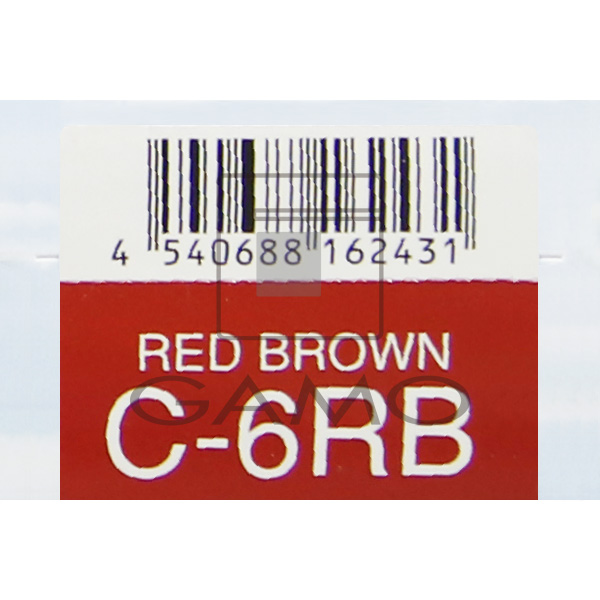 HBケアテクトカラー　C-6RB　レッドブラウン