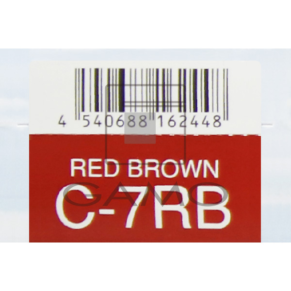 HBケアテクトカラー　C-7RB　レッドブラウン