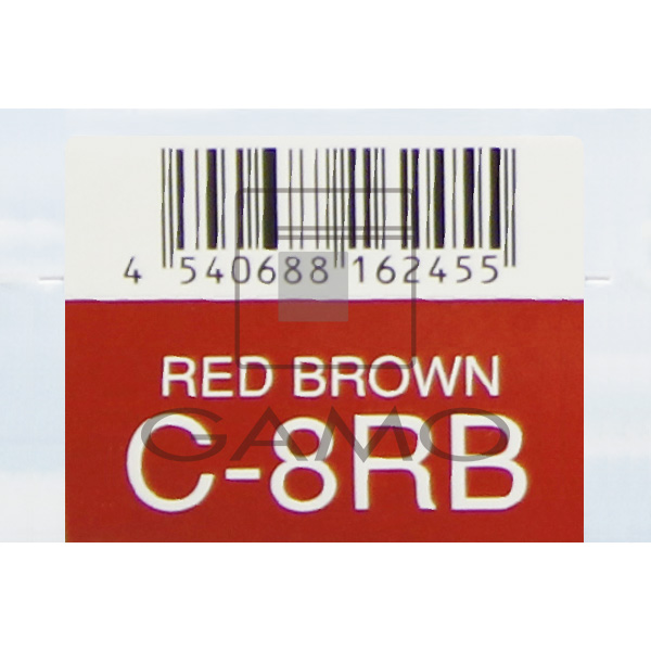 HBケアテクトカラー　C-8RB　レッドブラウン