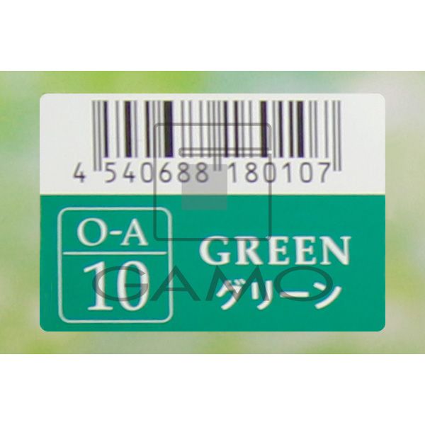 ナプラ ケアテクトOGアシッドカラー　10　グリーン