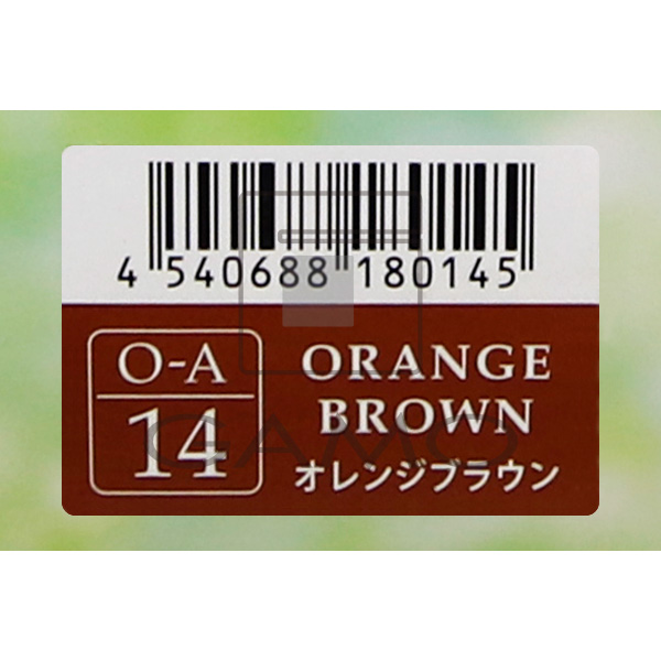 ケアテクトOGアシッドカラー　14　オレンジブラウン