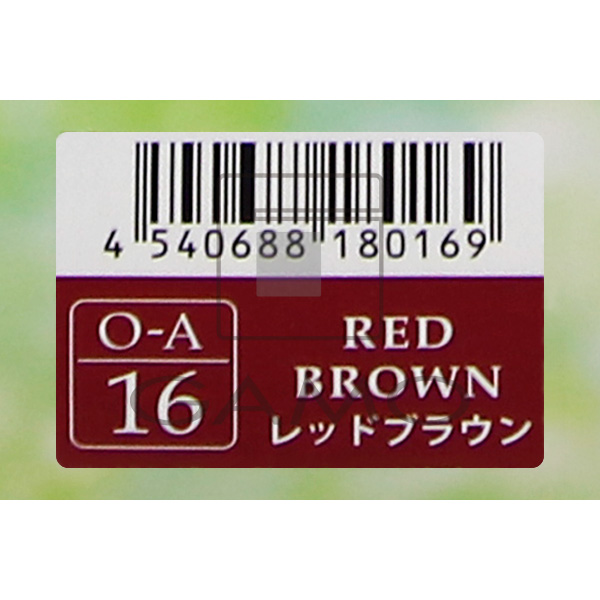 ケアテクトOGアシッドカラー　16　レッドブラウン