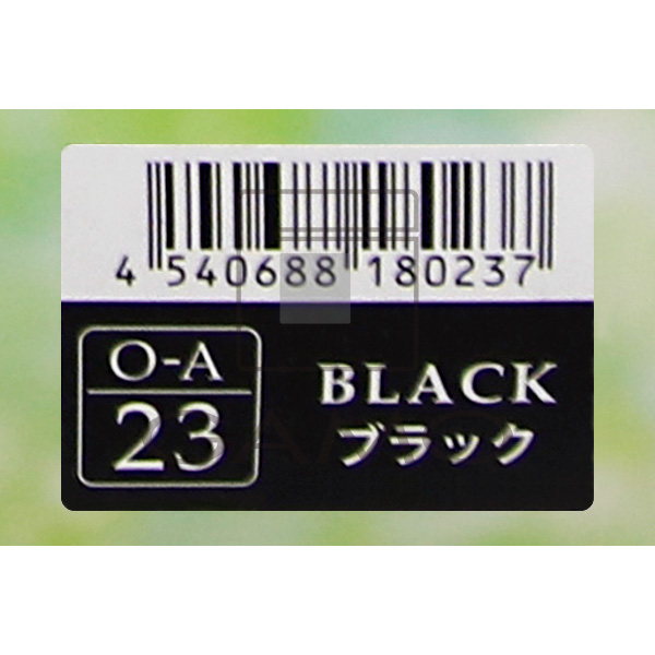 ケアテクトOGアシッドカラー　23　ブラック