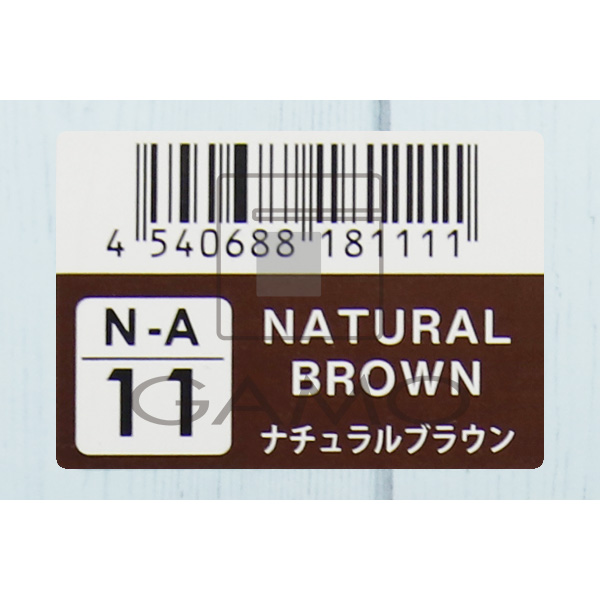 ナシードアシッドカラー　N-A11　ナチュラルブラウン