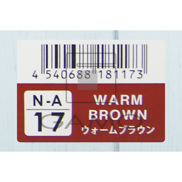 ナプラ ナシードアシッドカラー　N-A17　ウォームブラウン